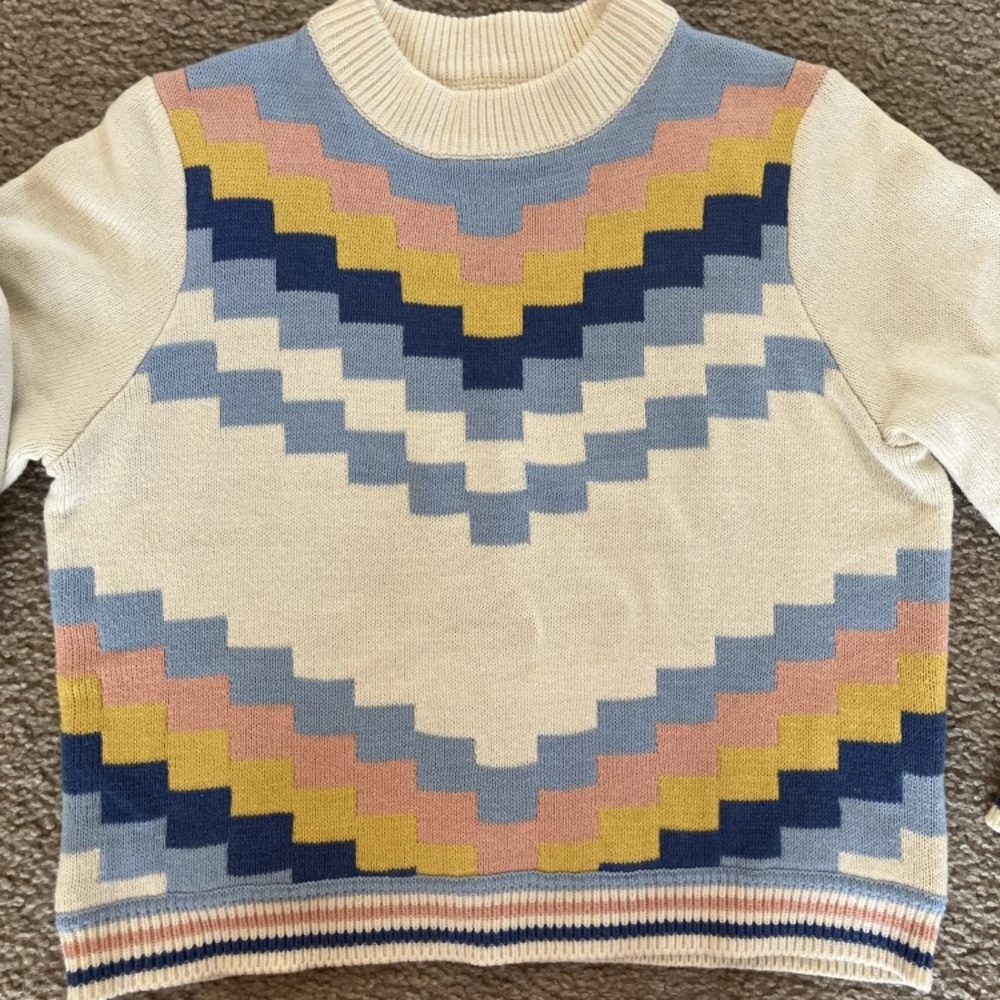 Callahan Multicolor Chevron Sweater